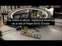 Boca Bearings on a HOPE EVO 2 Hub Set